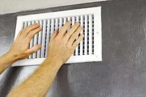 AC Blowing Hot Air