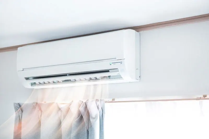Image of a ductless system. Why Ductless Is the Way to Go.