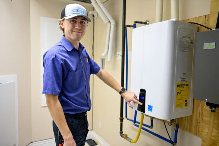 Water Heaters - Just Right Tankless Water Heaters Salt Lake City UT