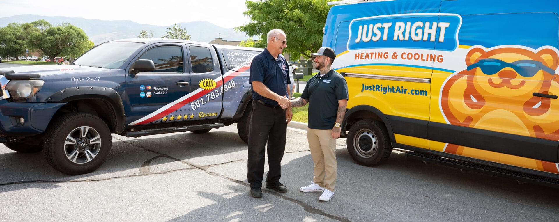 utah-jrt-intro-vans-2 Just Right joins with Utahs Best Home Pros