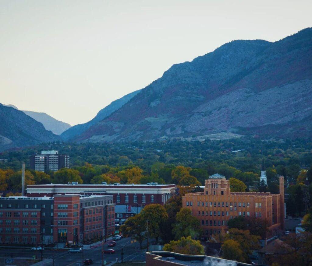 An Areal View, Ogden, UT