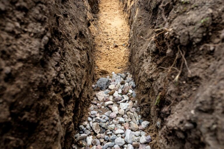 French Drain Installation - Just Right