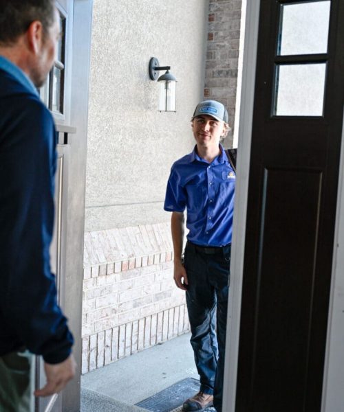 Professional Plumber at a Customer Home in Salt Lake City, Utah